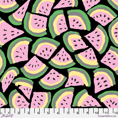*COMING SOON - NOT YET AVAILABLE TO PURCHASE* - Slice - Black - PWBM101.BLACK - Kaffe Fassett Collective
