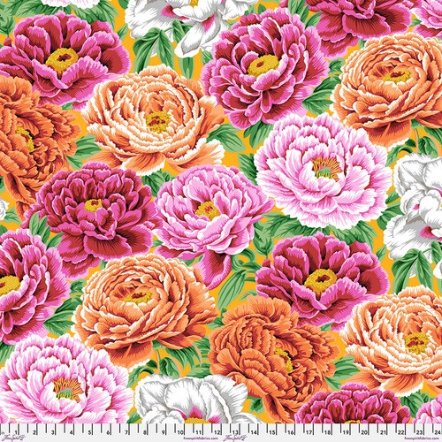 *COMING SOON - NOT YET AVAILABLE TO PURCHASE* - Tibetan Peony - Warm - PWPJ136.WARM - Kaffe Fassett Collective