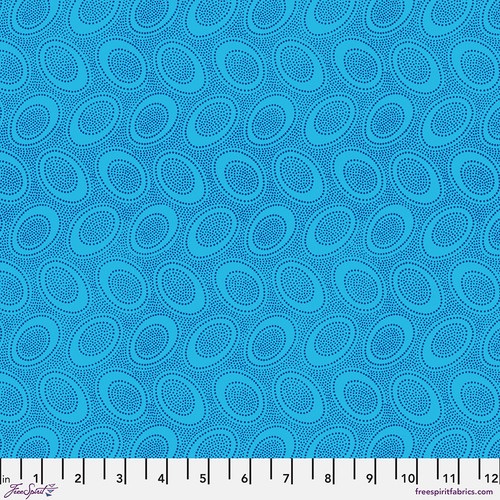 Aboriginal Dot - Turquoise - PWGP071.TURQUOISE - Kaffe Fassett Collective