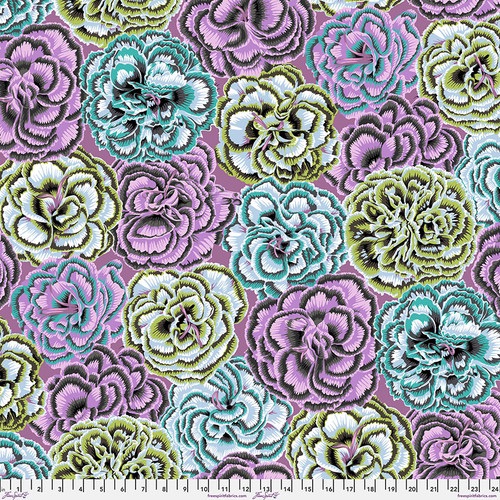 *COMING SOON - NOT YET AVAILABLE TO PURCHASE* - Picotee Carnations - Contrast - PWPJ133.CONTRAST - Kaffe Fassett Collective