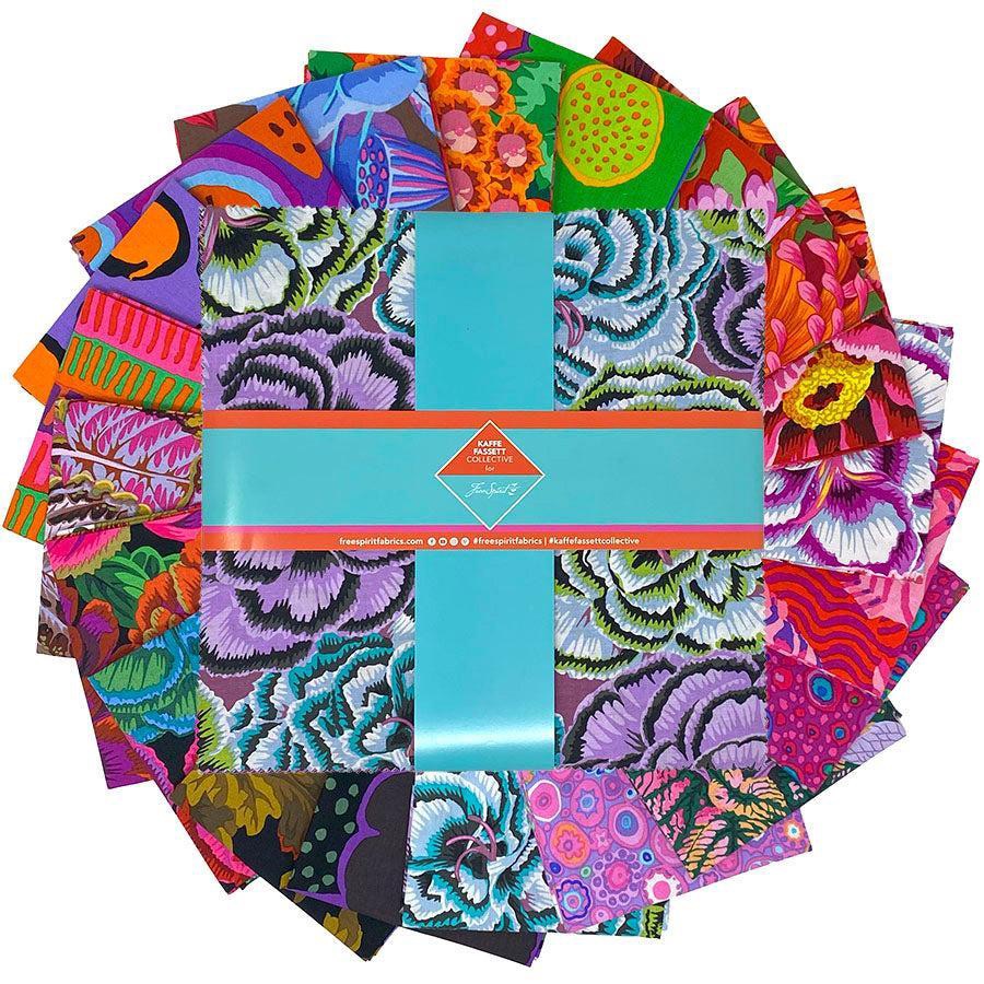 *COMING SOON - NOT YET AVAILABLE TO PURCHASE* - Kaffe Fassett August 2025 - 10" Charm - Hot - FB610GPAUG25.HOT