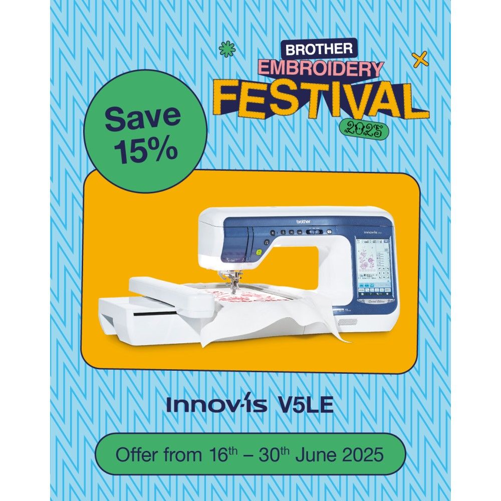 Brother Innov-is V5LE - save 15% (usual price £3499) until 30th June