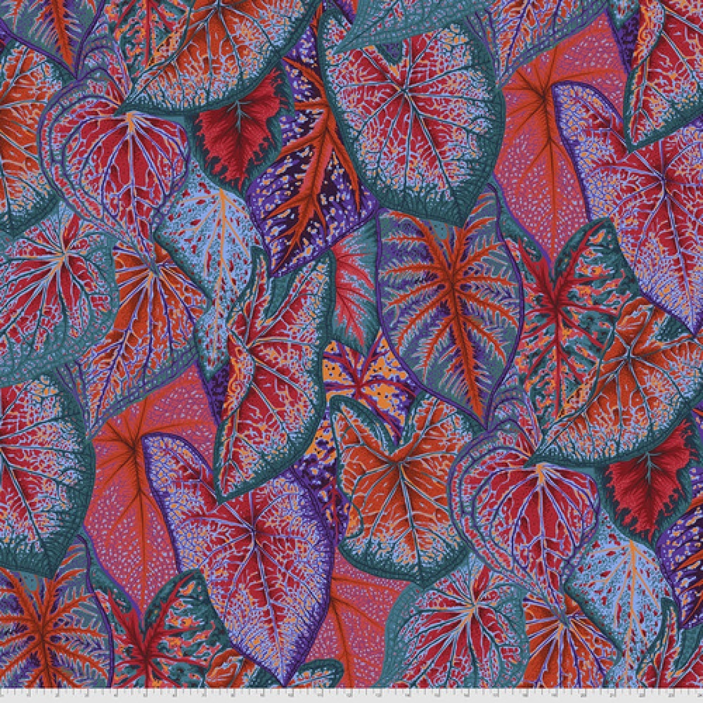 Caladiums - Red - PWPJ108.RED - Kaffe Fassett Collective - Last Fat Quarter