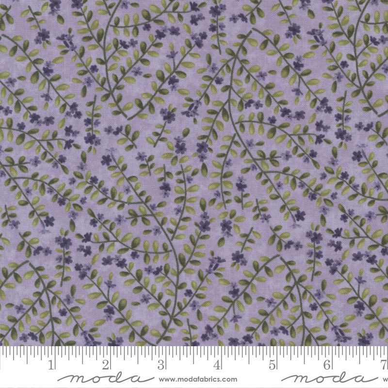 Last Fat Quarter - Moda - Wild Iris - Thyme - No. 6873 14 (Lavender) (2 available)