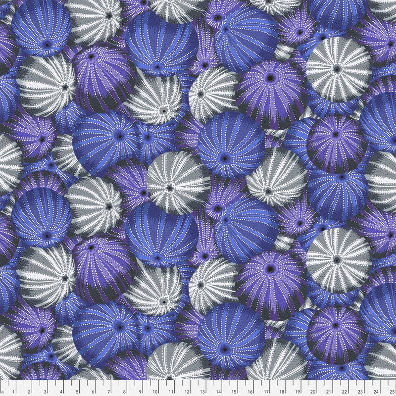 Sea Urchins - Grey - PWPJ100.GREY - Kaffe Fassett Collective - Last Fat Quarter