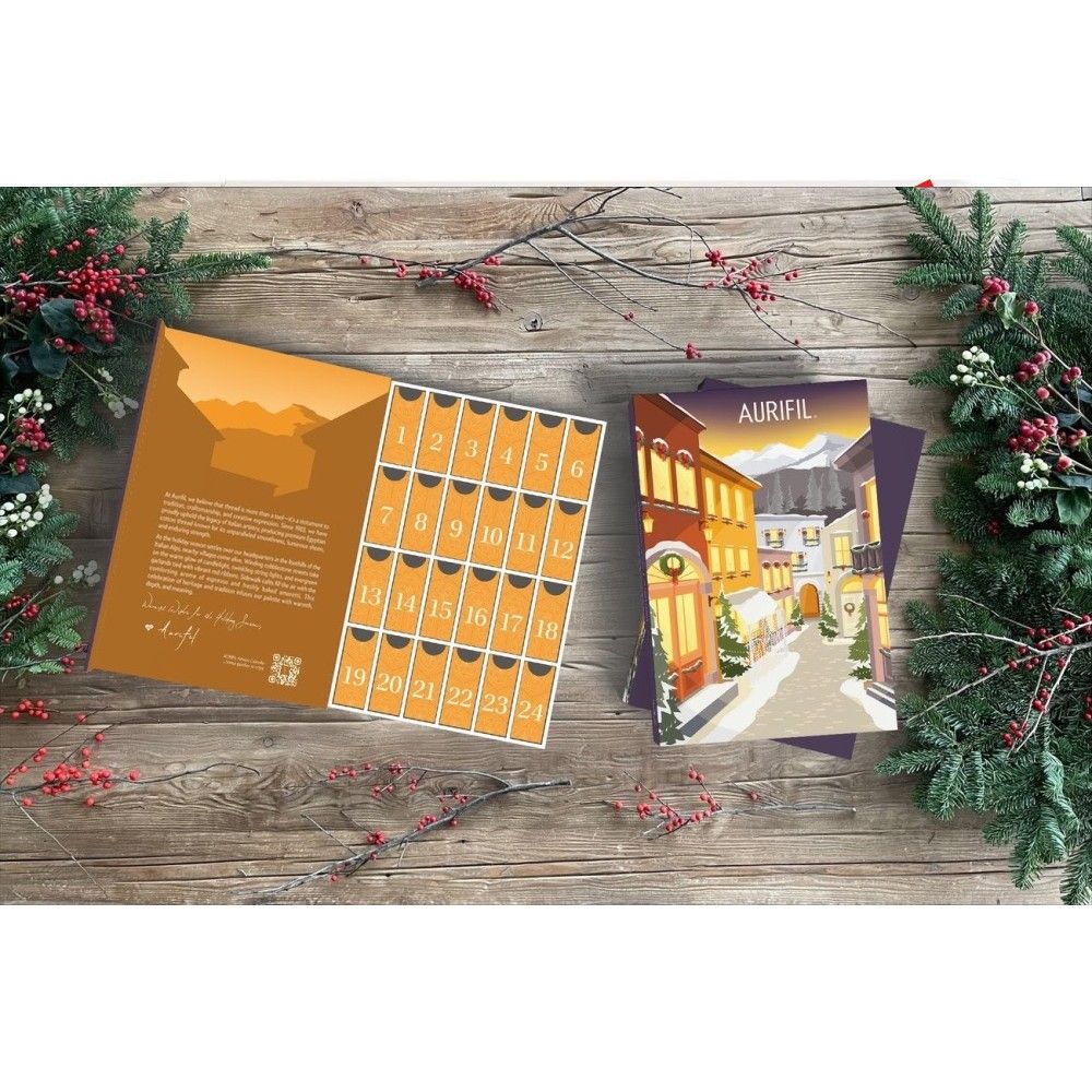*COMING SOON - NOT YET AVAILABLE TO PURCHASE* Aurifil Advent Calendar 2025 - Il Borgo - 24 Days