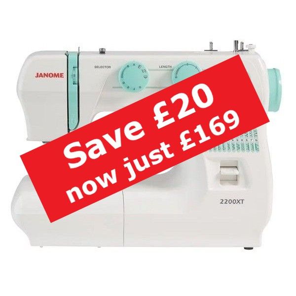 Janome 2200XT - save £20 (usual price £189)