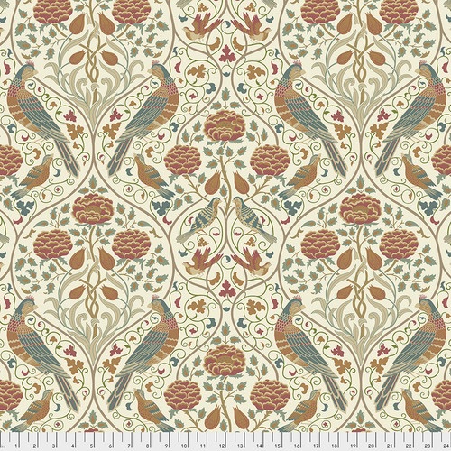Morris & Co - Large Seasons by May - Linen - PWWM045.LINEN - Free Spirit