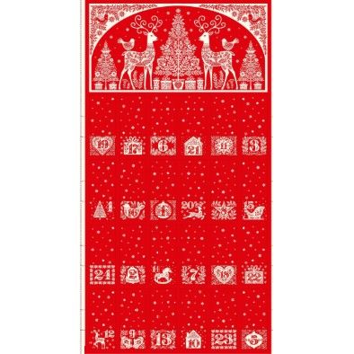 Makower - Scandi - Advent - No. 117/R