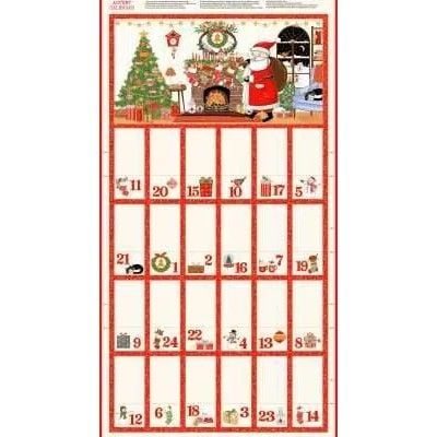 Makower - Jolly Saint Nick - Advent - No. 128/1