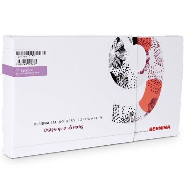 Bernina DesignerPlus Embroidery Software 9 UPGRADE from Creator 9