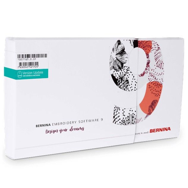Bernina DesignerPlus Embroidery Software 9 UPGRADE from v 6/7/8
