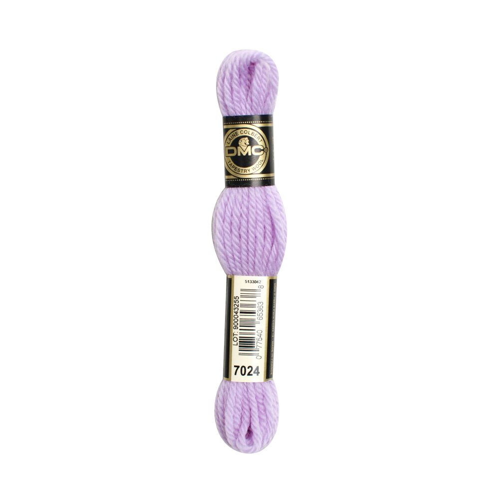 DMC Tapestry Wool - 7024 Pearlescent Light Parma Violet - 8 metres
