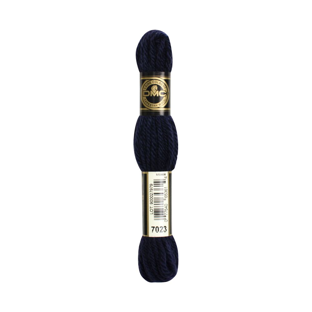 DMC Tapestry Wool - 7023 Blue - 8 metres