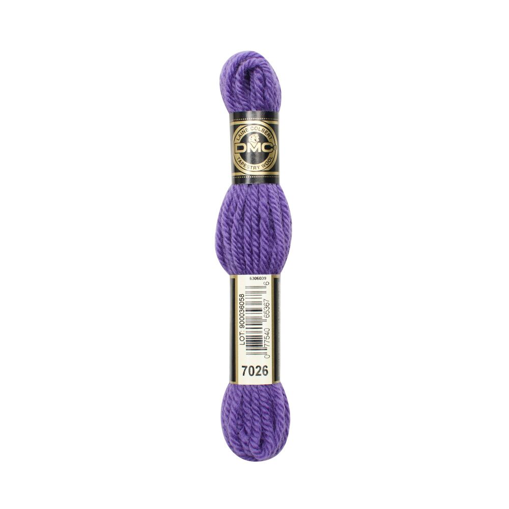 DMC Tapestry Wool - 7026 Violet Blue - 8 metres