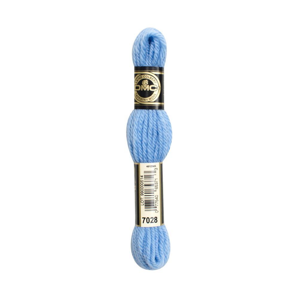 DMC Tapestry Wool - 7028 Linen Flower Blue - 8 metres
