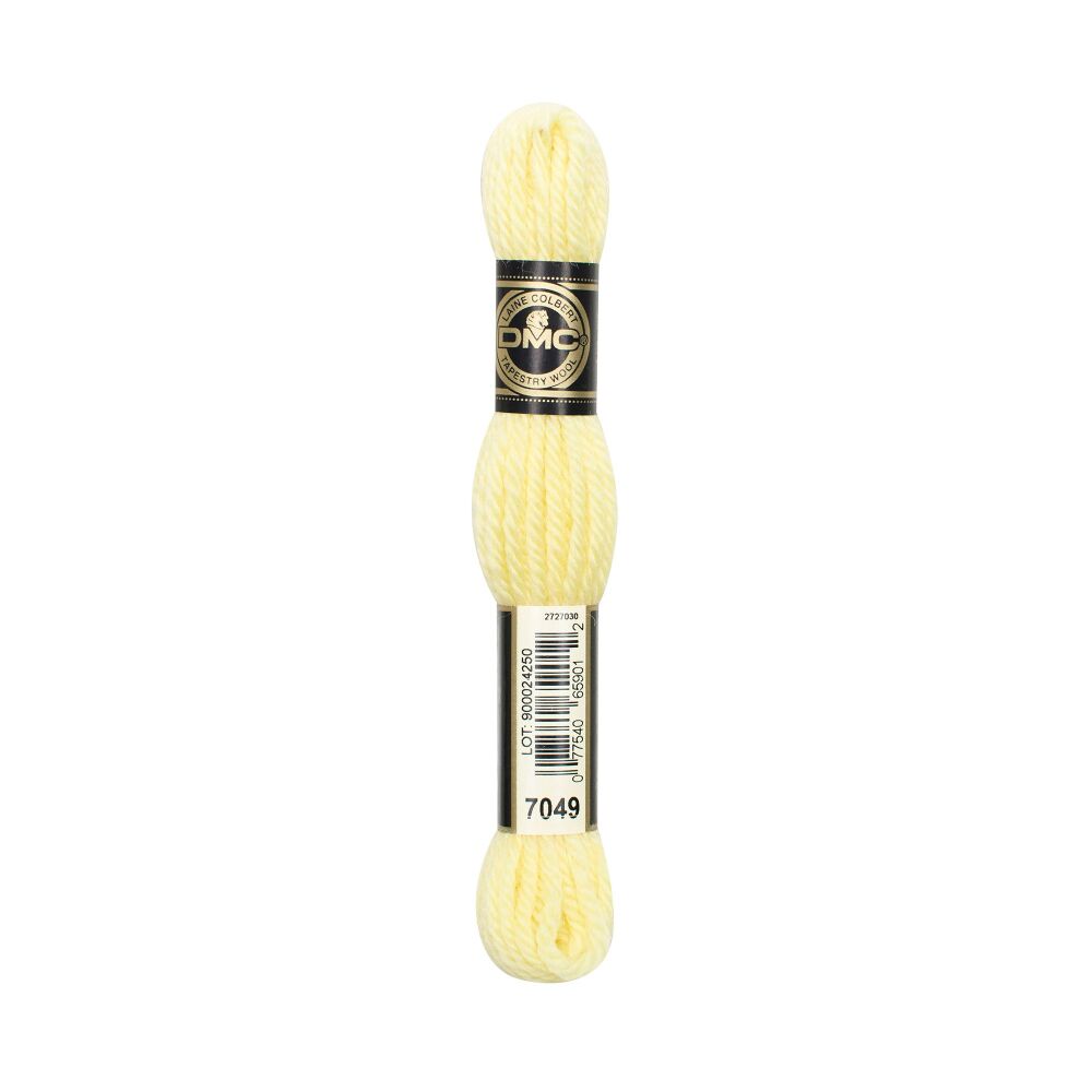 DMC Tapestry Wool - 7049 Yellow - 8 metres