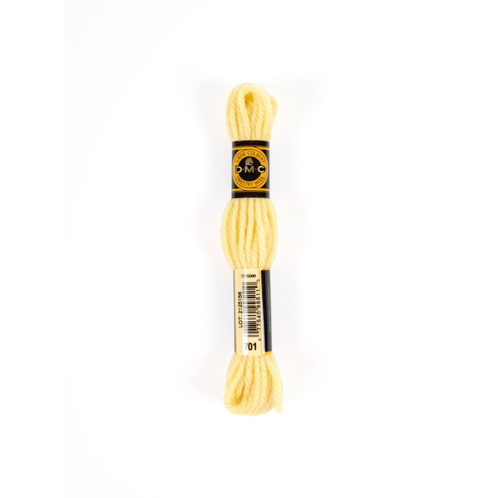 DMC Tapestry Wool - 701 Yellow - 8 metres