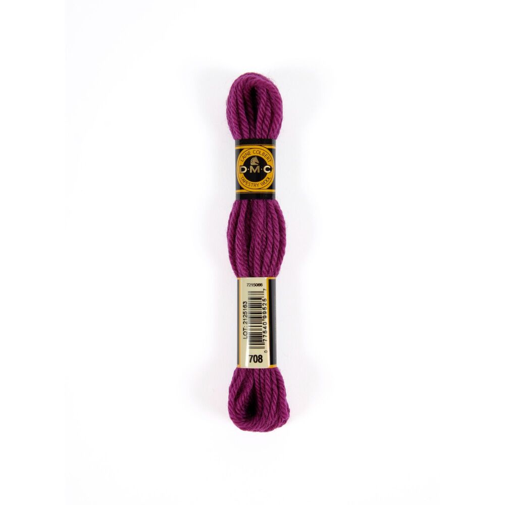 DMC Tapestry Wool - 708 Purple - 8 metres
