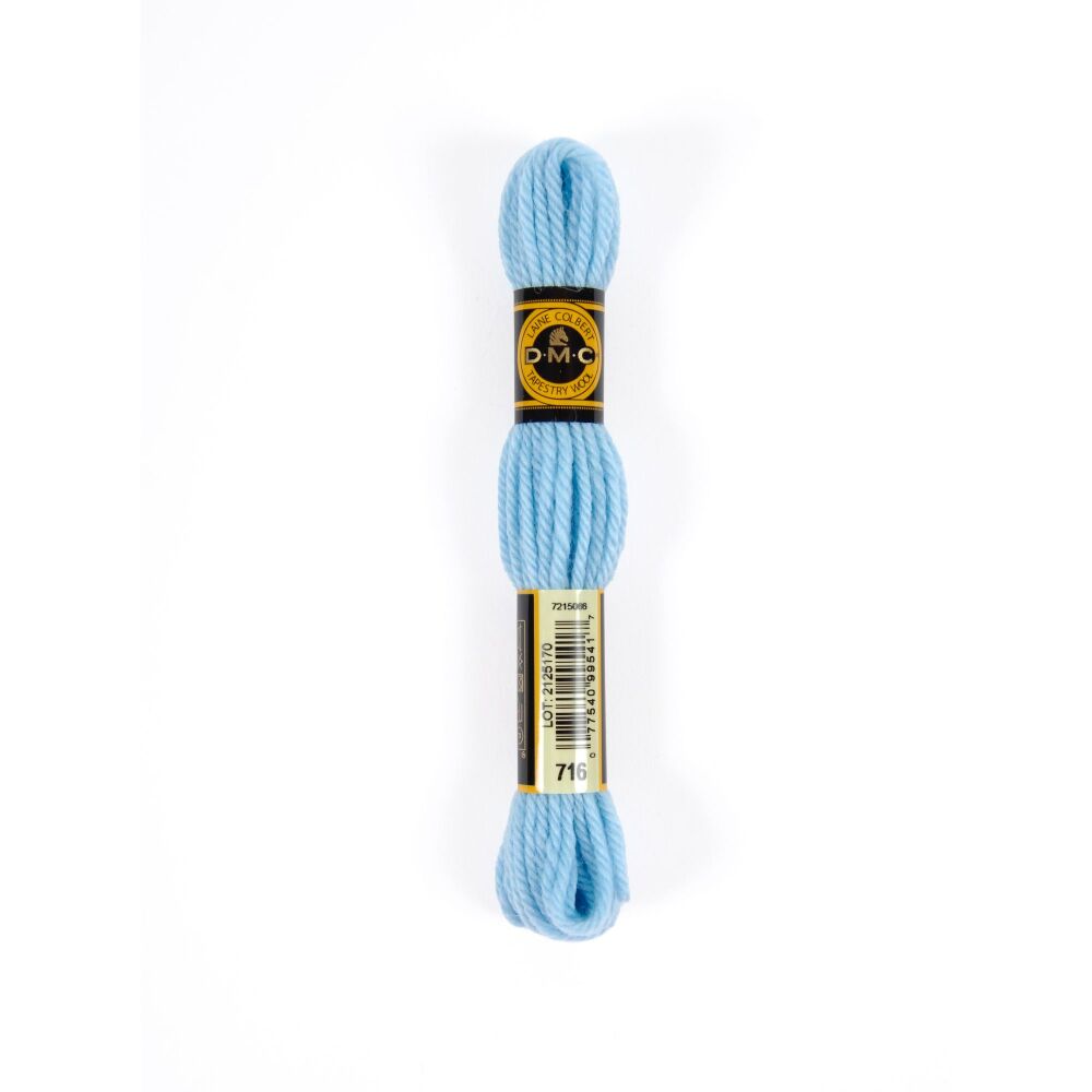 DMC Tapestry Wool - 716 Blue - 8 metres