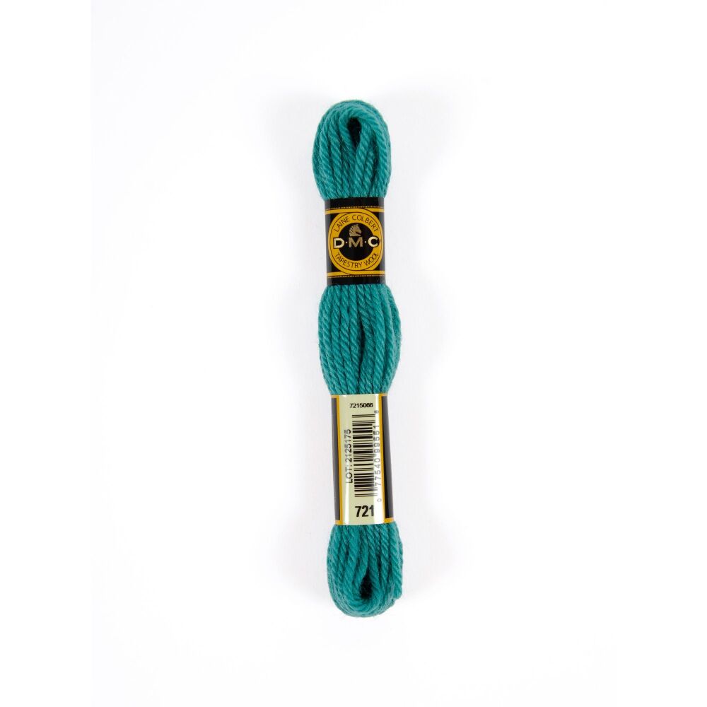 DMC Tapestry Wool - 721 Green - 8 metres