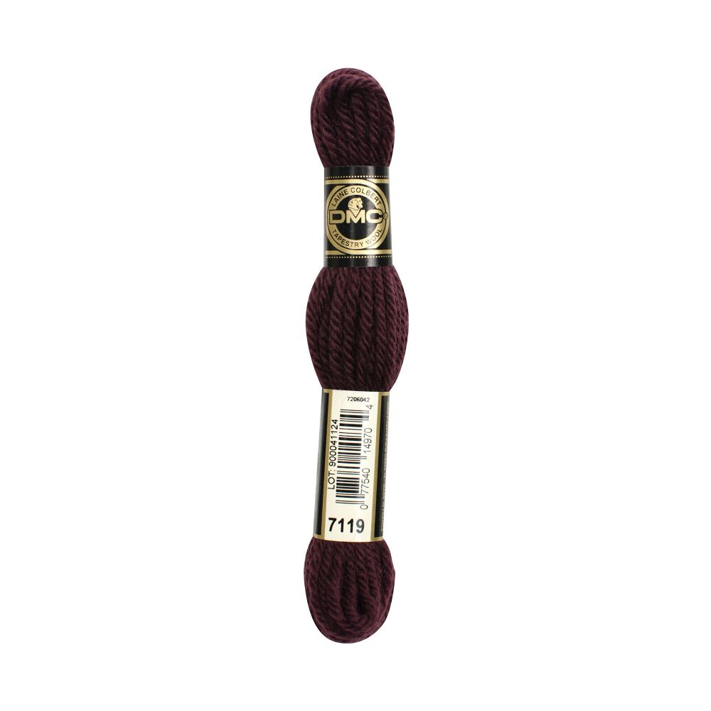 DMC Tapestry Wool - 7119 Red Grape - 8 metres