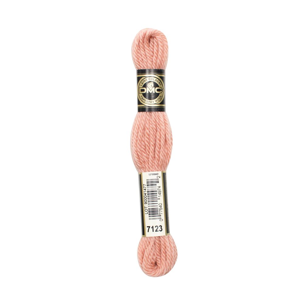 DMC Tapestry Wool - 7123 Pink Dawn - 8 metres