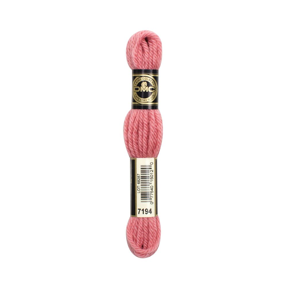 DMC Tapestry Wool - 7194 Pink Hollyhock - 8 metres