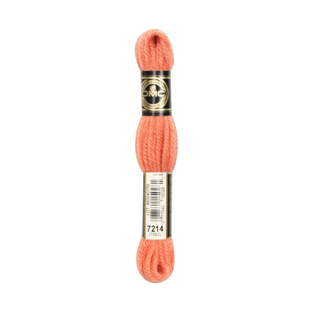 DMC Tapestry Wool - 7214 Hot Peach - 8 metres