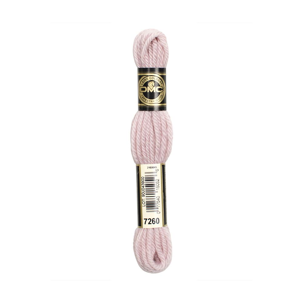 DMC Tapestry Wool - 7260 Heather White - 8 metres