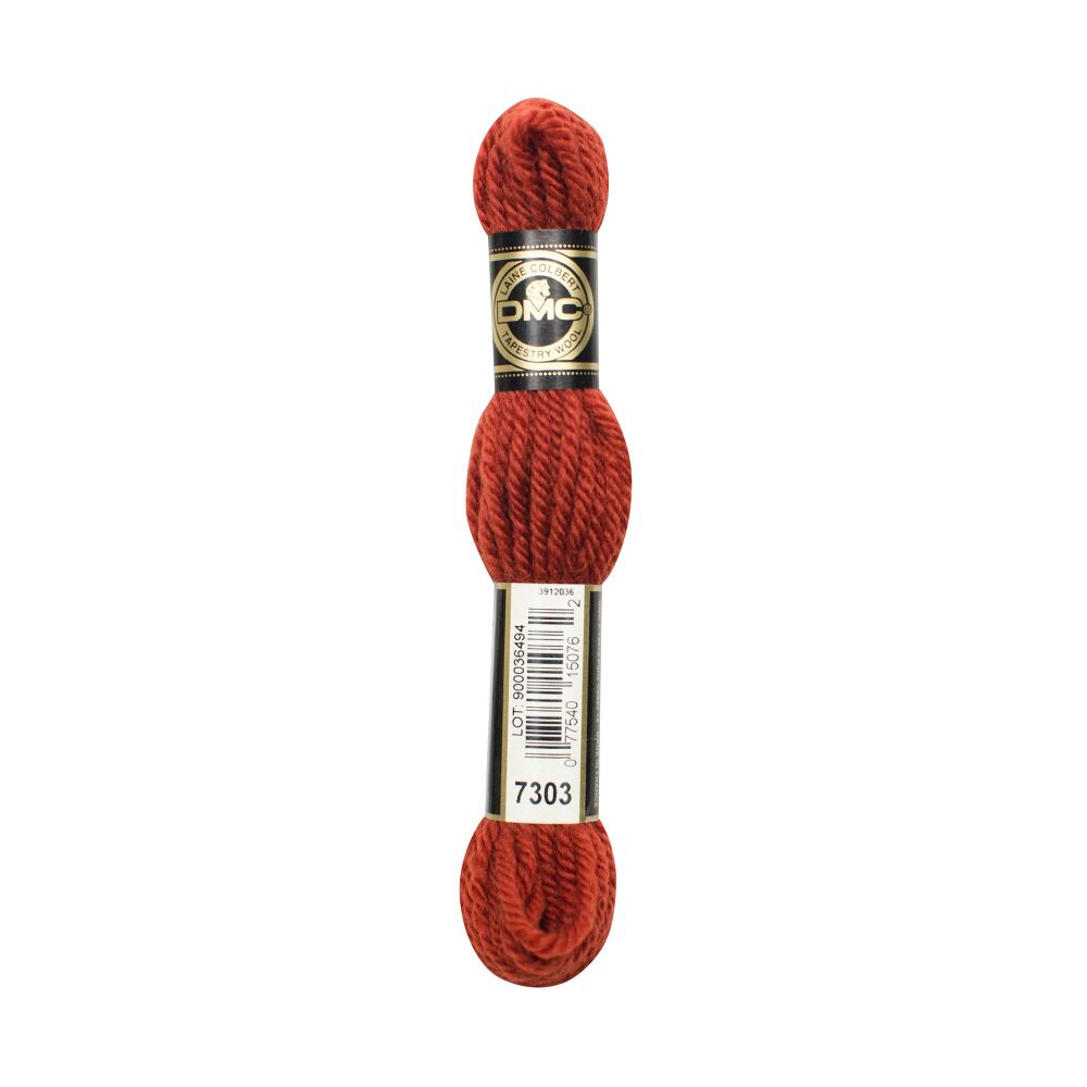 DMC Tapestry Wool - 7303 Terracotta Brown - 8 metres