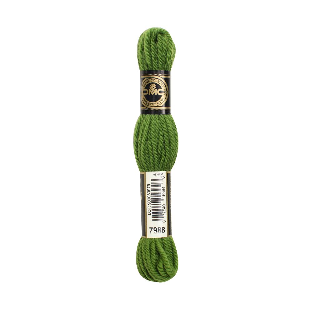 DMC Tapestry Wool - 7988 Golden Moss Green - 8 metres