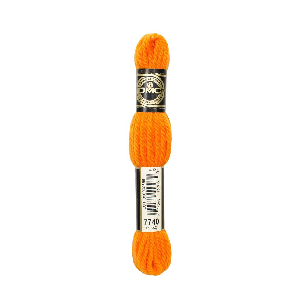 DMC Tapestry Wool - 7740 Mandarin - 8 metres
