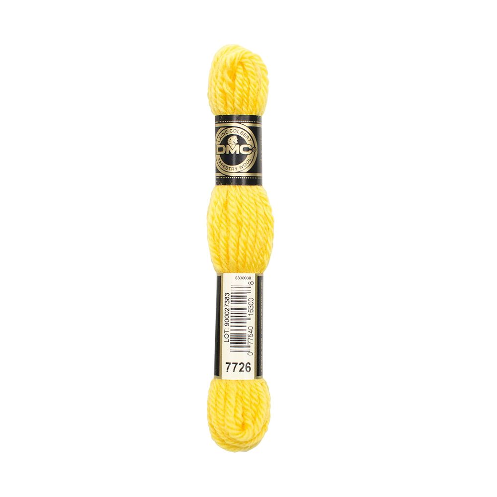 DMC Tapestry Wool - 7726 Yellow - 8 metres