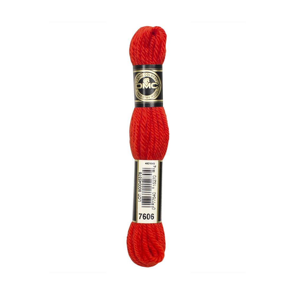 DMC Tapestry Wool - 7606 Bright Red - 8 metres