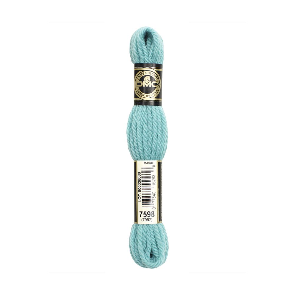 DMC Tapestry Wool - 7598 Metallic Turquoise Green - 8 metres