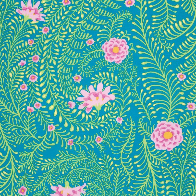 Ferns - Turquoise - PWGP147.TURQU - Kaffe Fassett Collective
