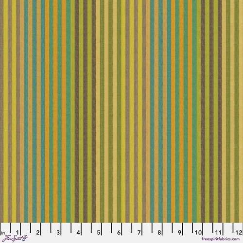 Kaffe Fassett Woven Stripes - Caterpillar Stripe - Sprout - WSGP001.SPROUT