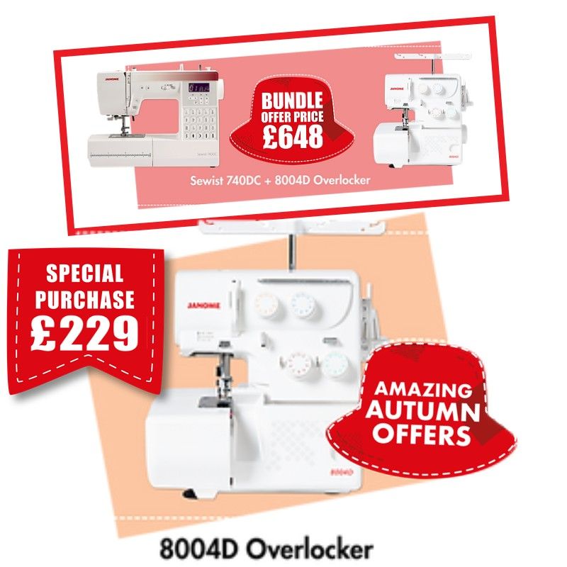 Janome 8004D overlocker