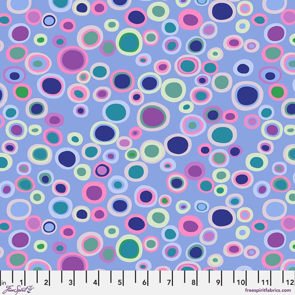 *COMING SOON - NOT YET AVAILABLE TO PURCHASE* - Kaffe: From the Archives - Bubbles - Blue - PWGP015.BLUE