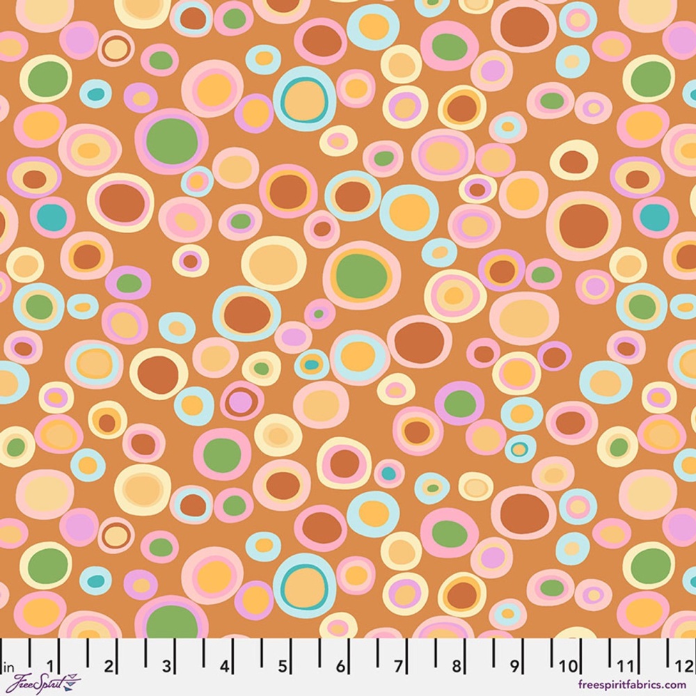 *COMING SOON - NOT YET AVAILABLE TO PURCHASE* - Kaffe: From the Archives - Bubbles - Ochre - PWGP015.OCHRE