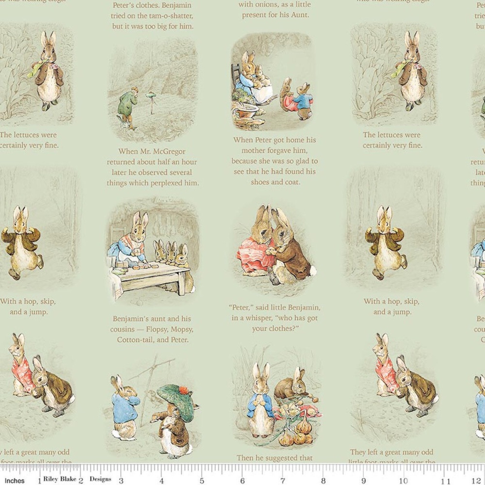 *COMING SOON - NOT YET AVAILABLE TO PURCHASE* - Peter Rabbit™ & Benjamin Bunny™ - Story Time - Green - CD17252.GREEN