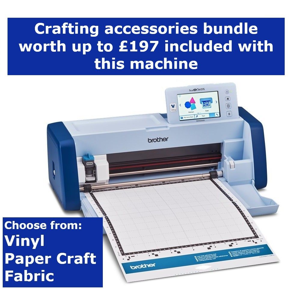 <!005>Brother ScanNCut SDX2250D Disney cutting machine - free accessory bun