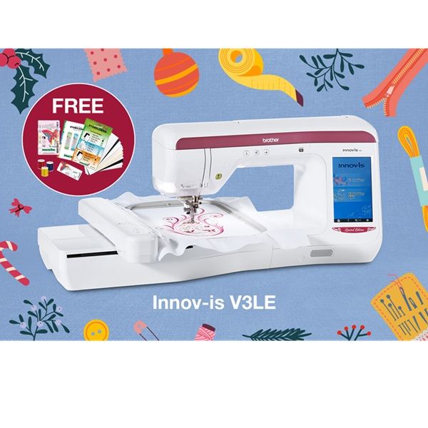 Brother Innov-is V3 LE - free Madeira thread starter kit worth £300
