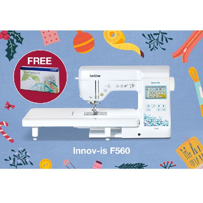 Brother Innov-is F560 - free Creative Quilting Kit worth £158.99
