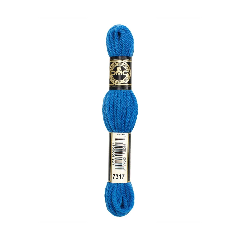 DMC Tapestry Wool - 7317 Metallic Gentian Blue - 8 metres
