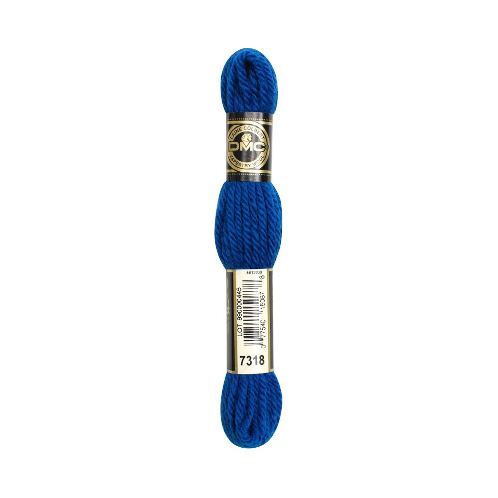 DMC Tapestry Wool - 7318 Marine Blue - 8 metres