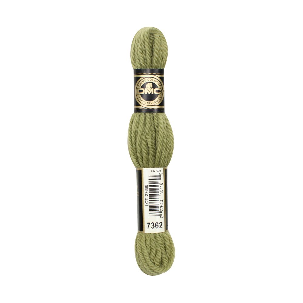 DMC Tapestry Wool - 7362 Deep Olive - 8 metres