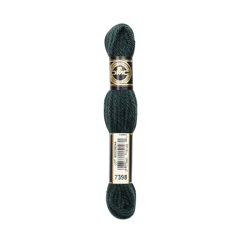 DMC Tapestry Wool - 7398 Green - 8 metres