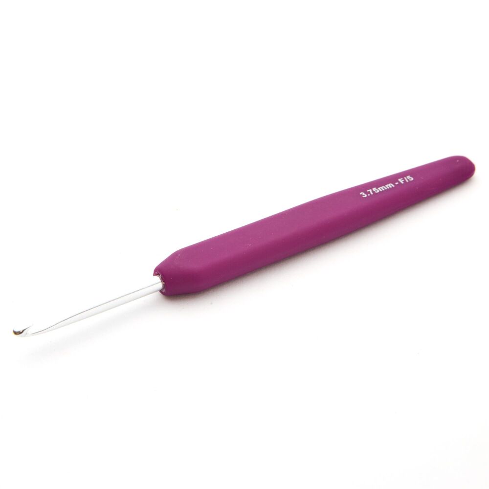 Crochet Hook - 3.75mm - Royal Plum - KnitPro Waves 2.0 (KP30938)